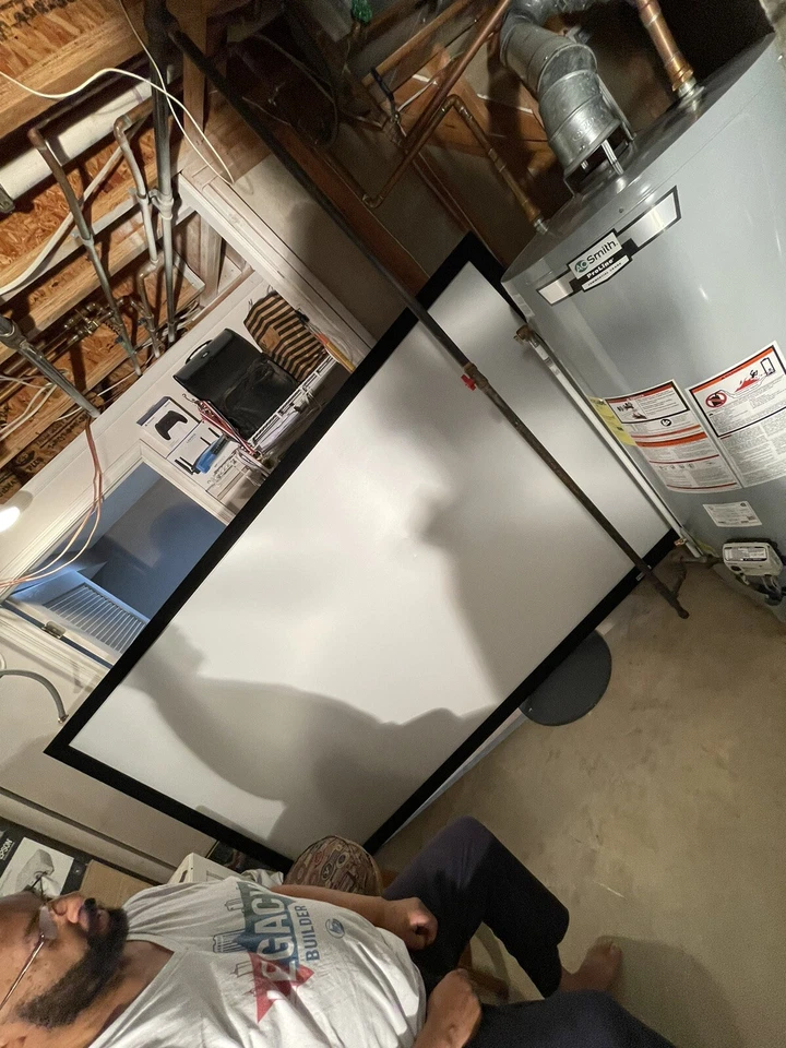 Tela de projeção Focupix 110 polegadas 1,1 grão - Imagem 2 de 4