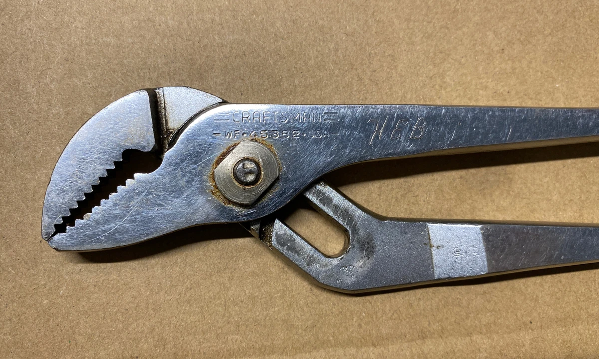 VINTAGE CRAFTSMAN NEEDLE NOSE PLIERS 45102 WF MADE IN USA