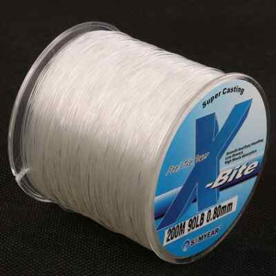 Nylon Line Monofilament Fishing Line Jig Carp Fish Line Wire 12lb 15lb 20lb  40lb | eBay