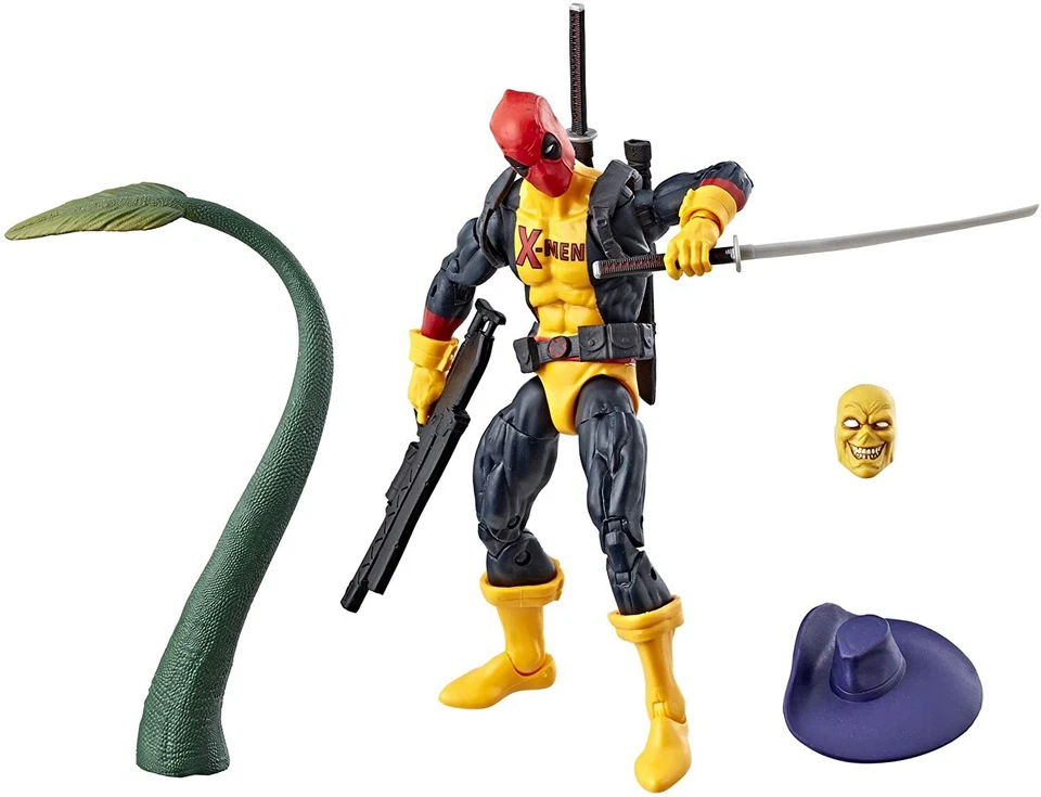 ¡ÚLTIMO! Hasbro X-MEN Marvel Legends Series 6" DEADPOOL CON SOMBRERO AF SAURON BAF Foto 2 de 4