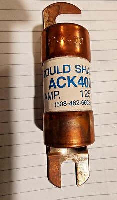 FERRAZ SHAWMUT ACK400 R217871 400 Amp 125V Fuse Forklift