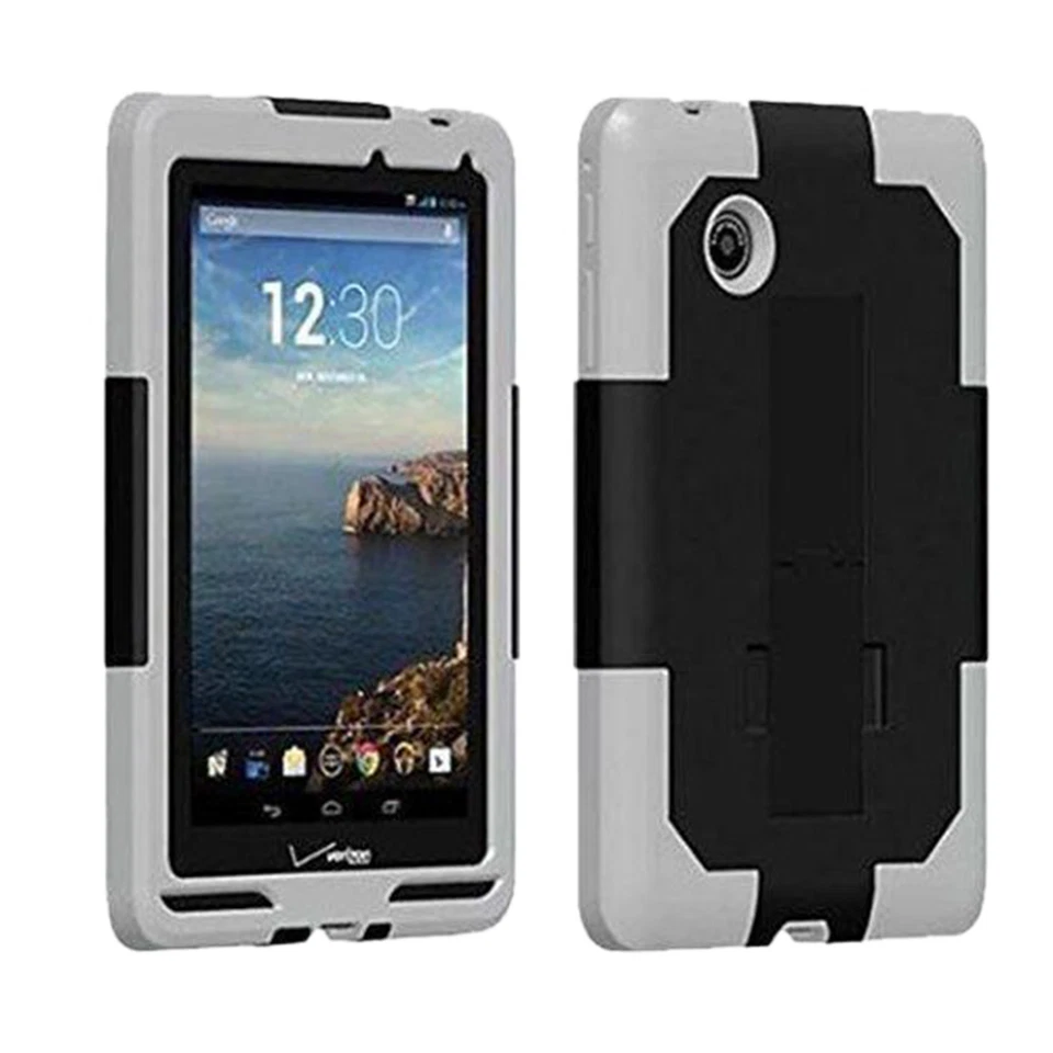 Verizon Dual Impact Protection Durable Kick Stand Case For Verizon Ellipsis 7 - Image 3 of 4