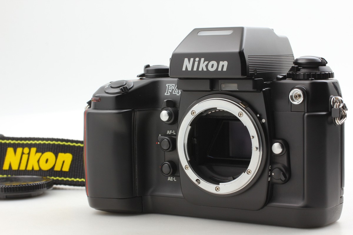 Video [Near MINT] Nikon F4 SLR Film Camera Body Only w/Strap