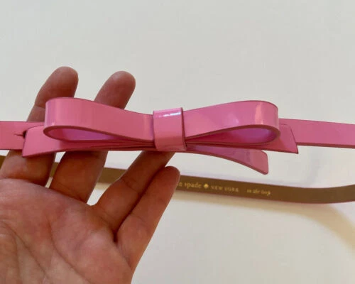 Kate Spade New York Cinturones de Cuero Charol Lazo para De mujer