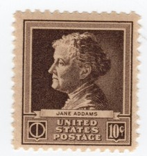 Scott #878 Jane Addams Single Stamp - MNH