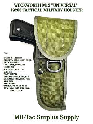 米軍 実物 M12 WECKWORTH MFG製 ホルスター ベレッタM9 92F M12
