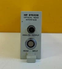 HP 81533B 450-1020 nm, +10 to -100 dBm, Optical Head Interface Module. Tested!