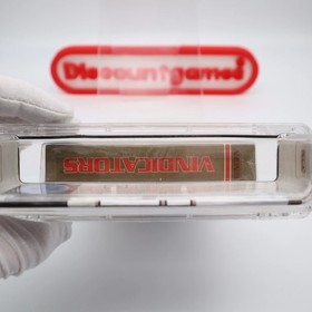 NES Nintendo VINDICATORS - WATA GRADED 7.5 A+! NEW & Factory Sealed with H-Seam!