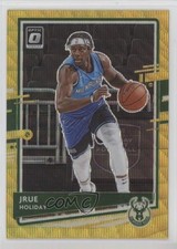 2020-21 Panini Donruss Optic Gold Wave Prizm Jrue Holiday #106 7iu