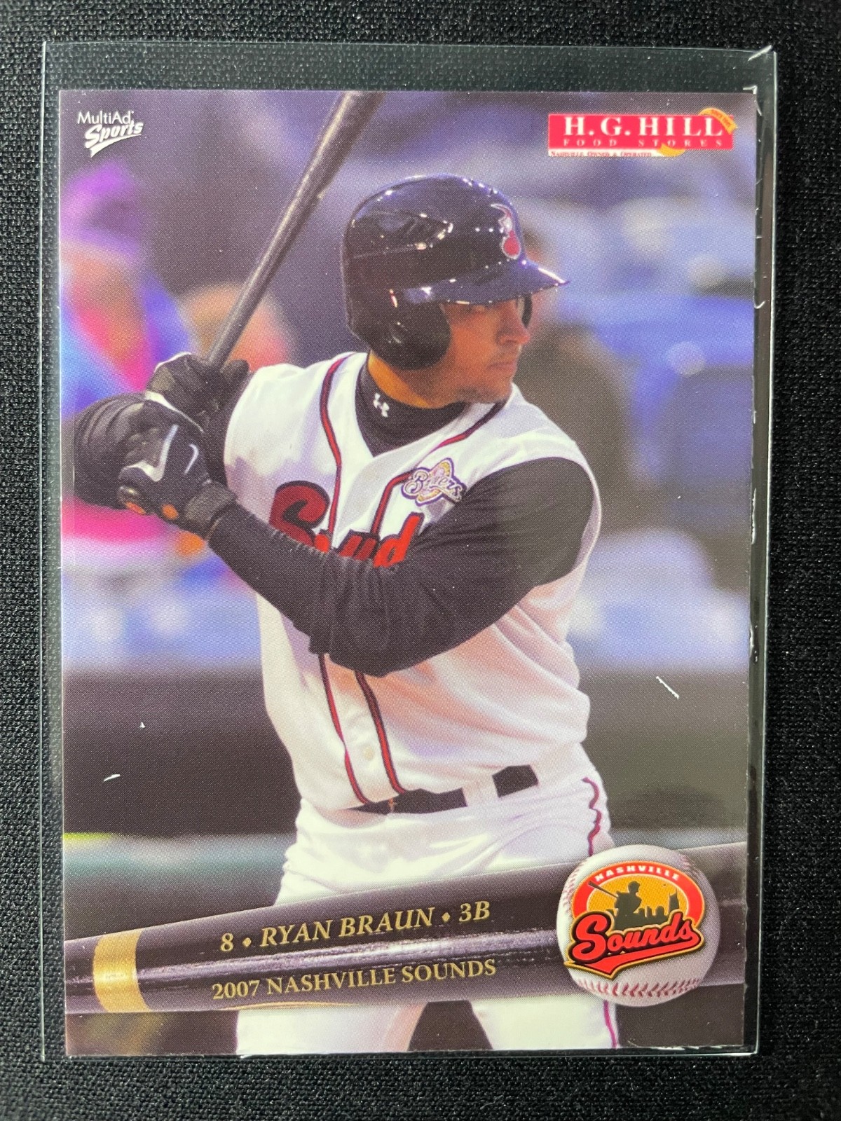 2007 MultiAd Nashville Sounds Team Set (Brewers) You Pick Free Shipping!!!