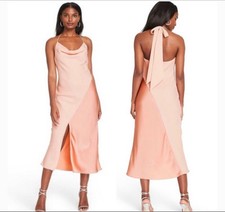 NWT!! CUSHNIE/Target Collaboration Blush Pink Midi Slip Dress Size 6