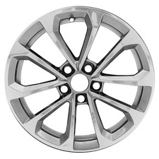 Metallic Polished 10 Spoke 18 x 9 Refurbished Wheel