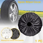 14" 15" 16" 17" Inch Tire Spare Tyre Waterproof Cover Wheel Protector UV Proof