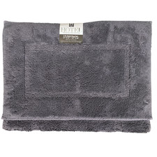 Member's Mark Hotel Premier 100 Cotton Bath Rug Set, 2pc Grey Stone 