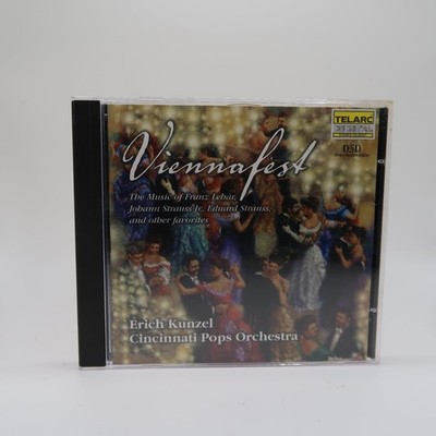 Erich Kunzel Cincinnati Pops   Viennafest CD 2000 DSD Strauss Lehár Telarc
