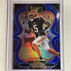 2025 Panini Select Football Blue Tee Higgins #358