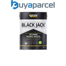 Everbuild 90305 Black Jack 903 Bitumen Trowel Mastic 5 litre EVB90305