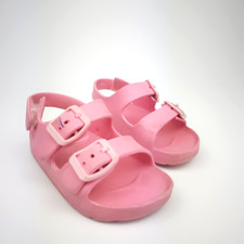 Toddler Girls Sandals Slip On Hook and Loop Closure Size 9