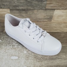 Scarpe da ginnastica donna Keds taglia 5,5 bianche triple up charms comode sneakers stringate