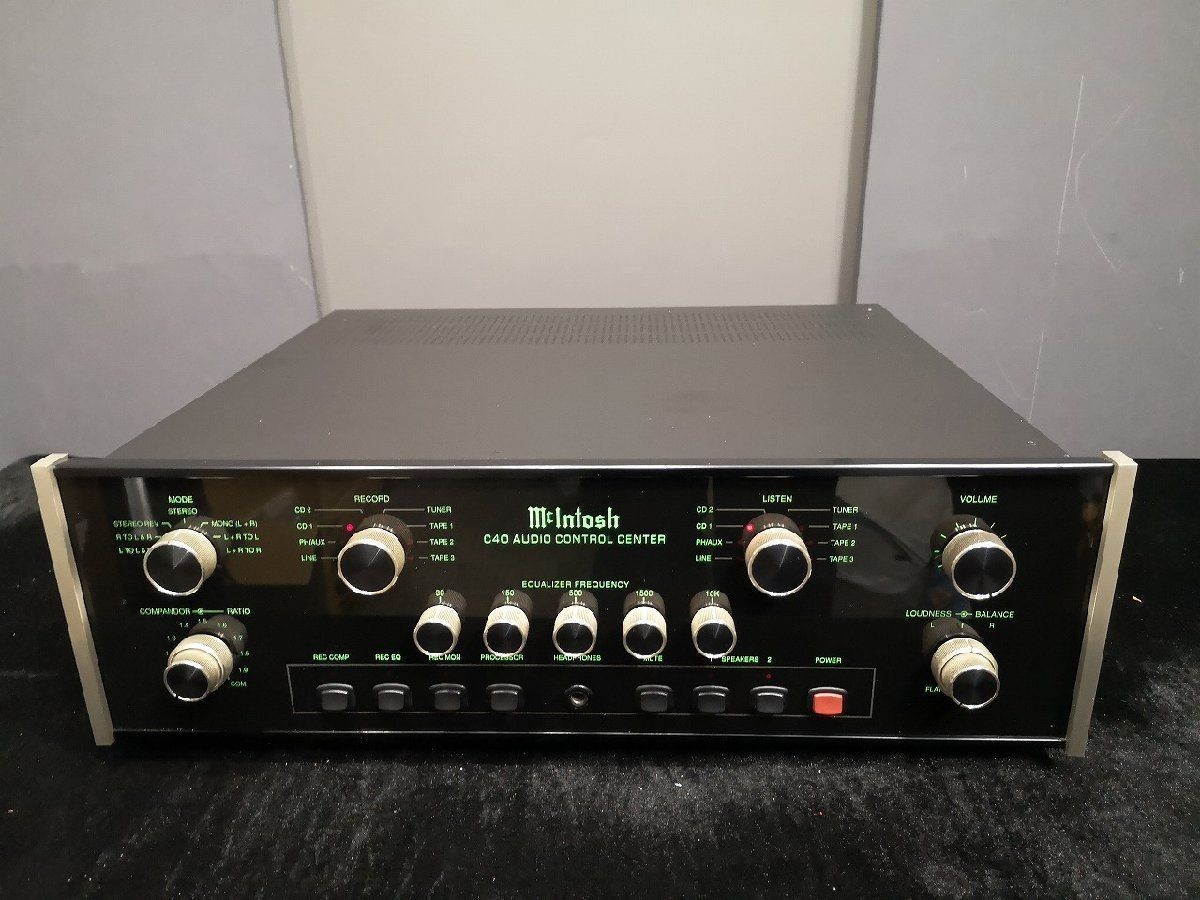 McIntosh C40 Control Center Amplifier