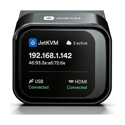 JetKVM Open-Source IP KVM Switch jetkvm Computer remotely Control lP/MAC/HDMl...