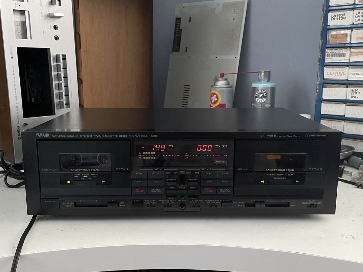 Yamaha KX-W900U Twin Deck (Left Side Working) | eBay