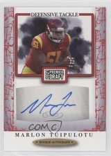 2021 Sage Premier Draft Auto Red Marlon Tuipulotu #A103 Auto qw7