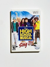 High School Musical Sing It Nintendo Wii CIB Complete Tested Authentic Disney