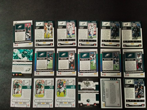 Philadelphia Eagles - 18 Karten Panini Lot - Smith, Brown, Jackson - Bild 5 von 5
