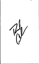 1990's -Reid Cornelius- Signed/Autograph/Auto Index Card Florida Marlins MLB