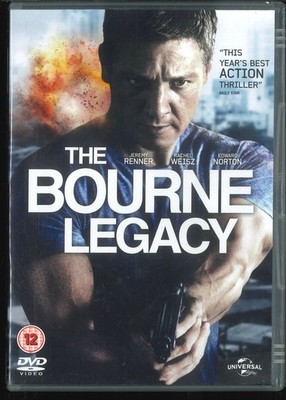 The Bourne Legacy (2012) DVD, Jeremy Renner, Rachel Weisz [Region 2, 4 & 5]