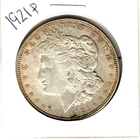 1921 P MORGAN SILVER DOLLAR FULL RIMS VERY GOOD CONDITION UNGRADED 1 DAY SHIP