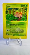 Paras 99/147 Pokemon Vintage Deutsch Excellent TCG Aquapolis WotC