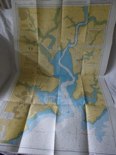 Admiralty Chart Nautical Map 32 Falmouth to Truro Cornwall 2013