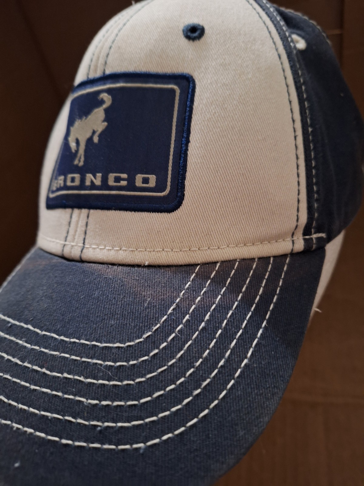 FORD BRONCO Licensed Strapback Hat NEEDS CLEANED - image 3