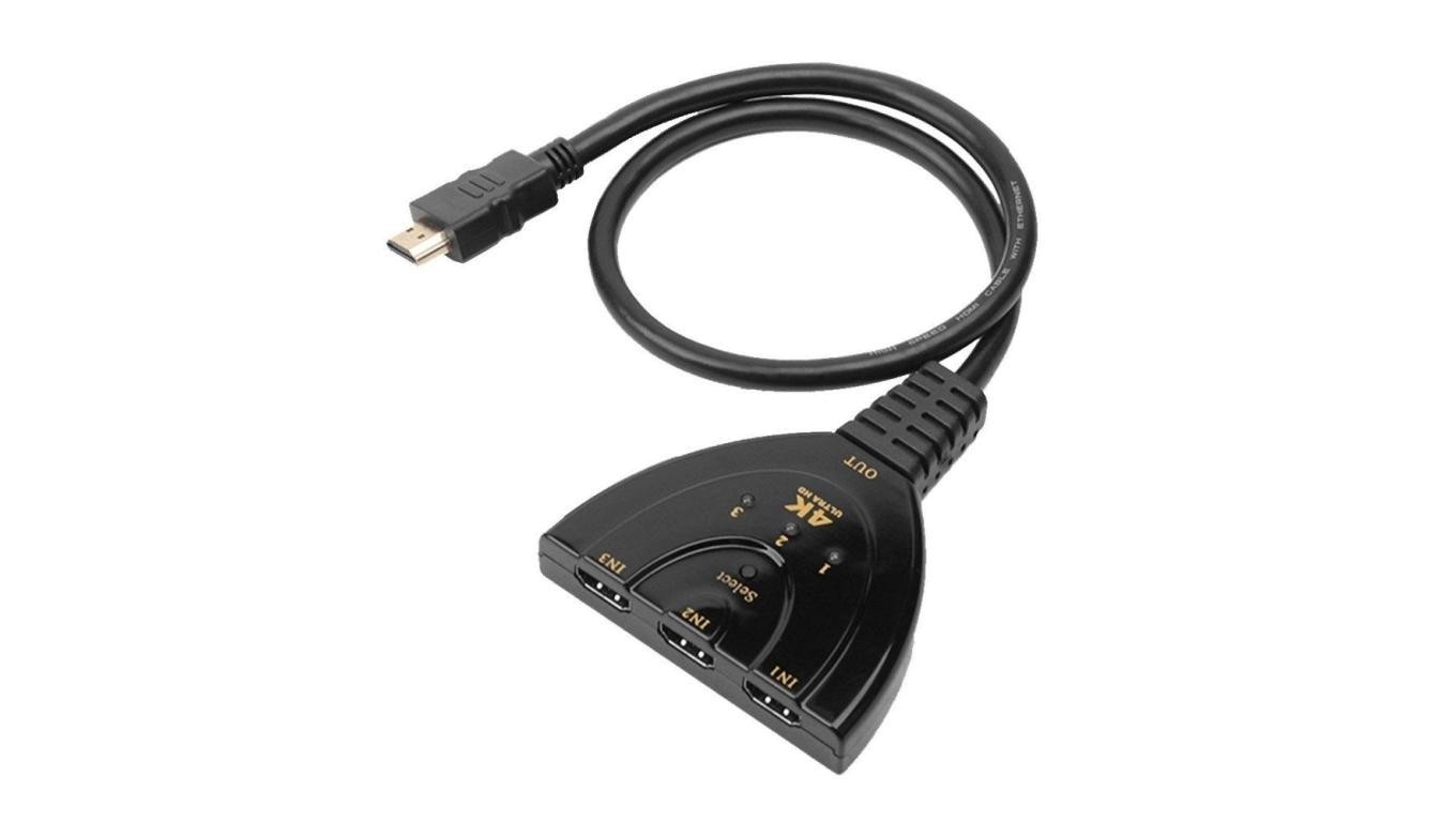 3-Портовый разъем HDMI 3x1 4K*30 Гц