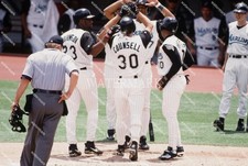 GN192 Craig Counsell - Gary Sheffield - Miami 8x10 11x14 16x20 24x36 Photo