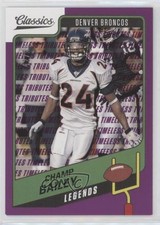 2021 Panini Classics Legends Timeless Tributes Purple /50 Champ Bailey HOF 0q84