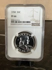 1958 50C Franklin Half Dollar NGC PF 66