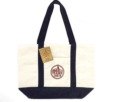 Trader Joe  s large shopping bag tote bag is reusable