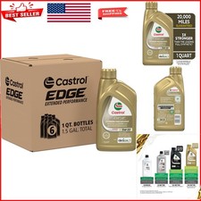 Edge Extended Performance 5W-20 Motor Oil, 1 Quart Bottle, Pack of 6 - Ultima... 60.79 per gallon
