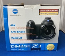 Konica Minolta DiMAGE Z3 4.0 MP Digital Camera in Original Box