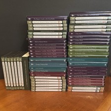 Lot: 22 Great Courses Literature Arts DVD  Guidebooks 9 CD History Thinking