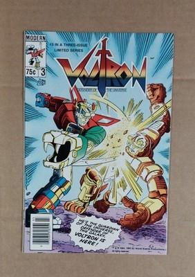 Voltron Defender of the Universe #2-3 1984 Modern Comics Incomplete Series 9.2