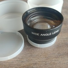 Wide Angle Auxiliary Conversion Lens 0.45x 52mm Screw Mount w/ Caps