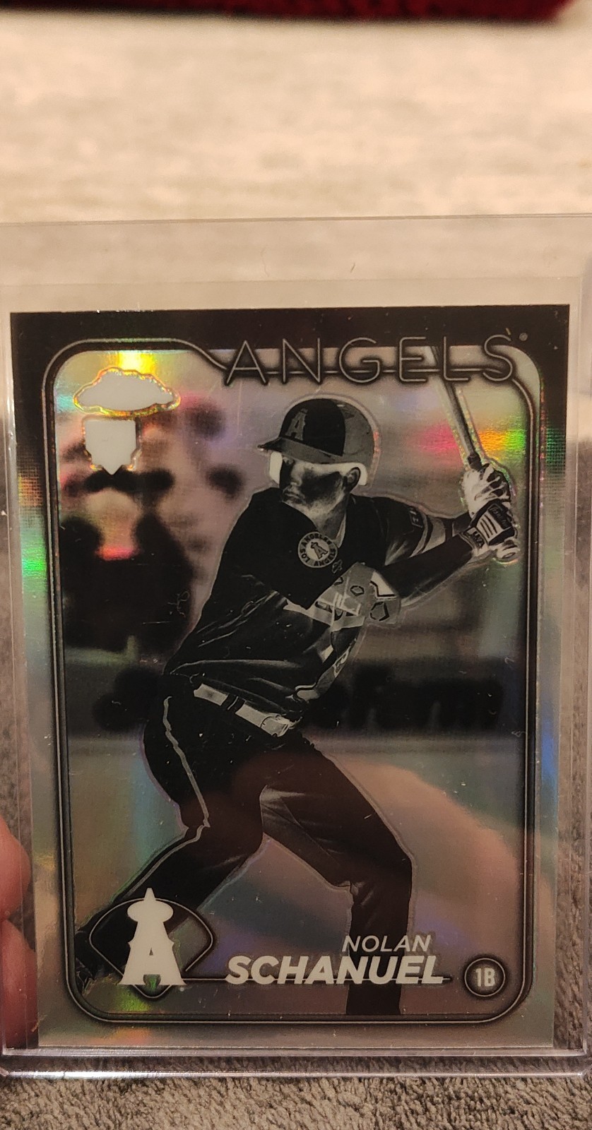 2024 Topps Chrome - Nolan Schanuel #274 Negative Refractor (RC)