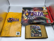 Legend of Zelda: Majora's Mask Nintendo 64 N64 Collector's Edition CIB HOLO RARE