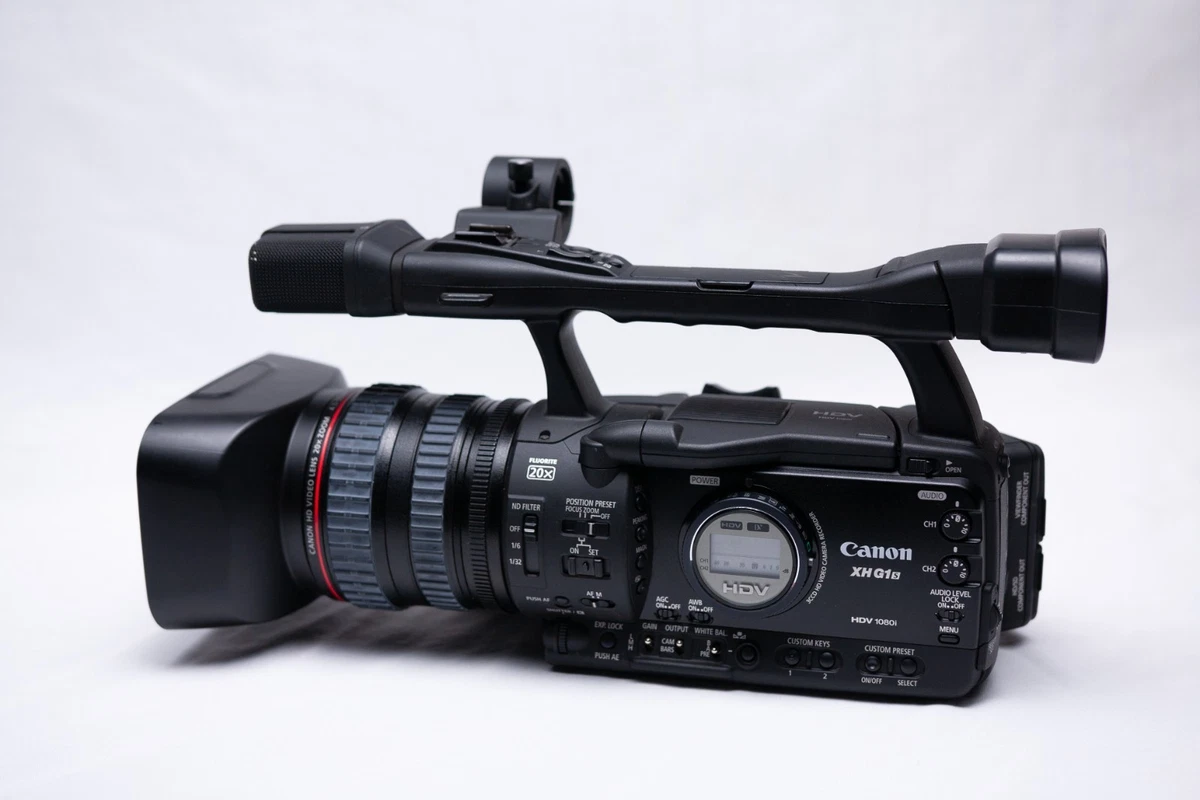 CANON　XH-A1s HDVカメラ　業務用 Canon XH A1S HDV/DV Camcorder High-definition videotape-based