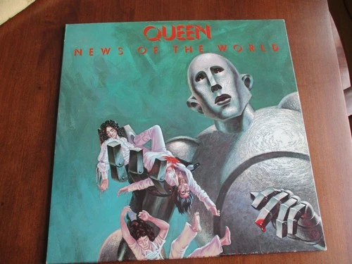 Queen ‎' News Of The World ' Vinyl LP US 1977 GATEFOLD 6E-112 ROCK Elektra