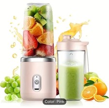 Portable USB Rechargeable Blender – Smoothie Juicer Bottle